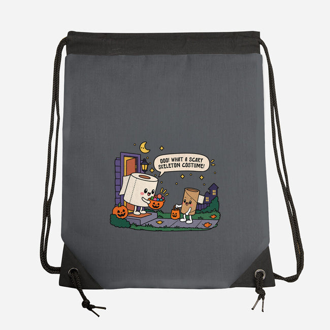 Bare Bones Halloween-None-Drawstring-Bag-benyamine12