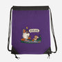 Bare Bones Halloween-None-Drawstring-Bag-benyamine12