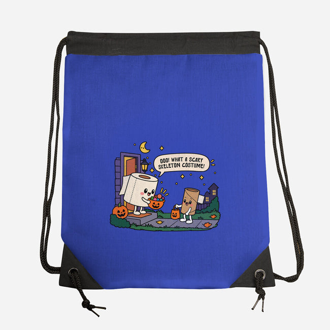 Bare Bones Halloween-None-Drawstring-Bag-benyamine12