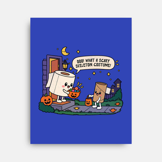 Bare Bones Halloween-None-Stretched-Canvas-benyamine12