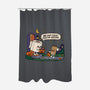 Bare Bones Halloween-None-Polyester-Shower Curtain-benyamine12