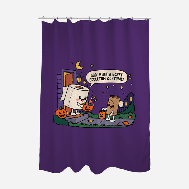 Bare Bones Halloween-None-Polyester-Shower Curtain-benyamine12
