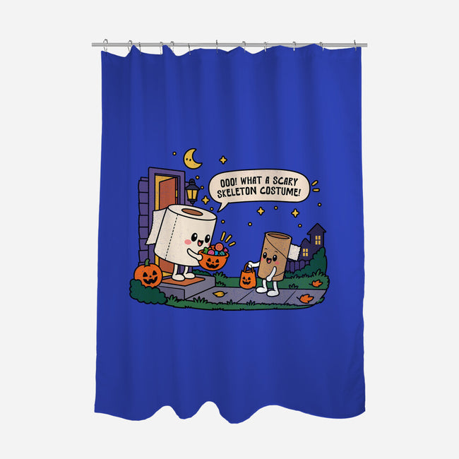 Bare Bones Halloween-None-Polyester-Shower Curtain-benyamine12