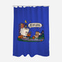 Bare Bones Halloween-None-Polyester-Shower Curtain-benyamine12