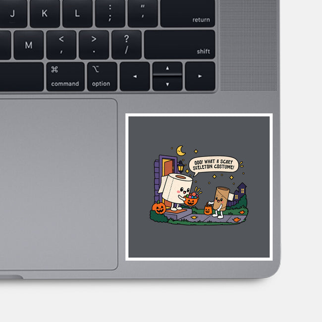 Bare Bones Halloween-None-Glossy-Sticker-benyamine12