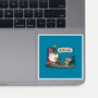 Bare Bones Halloween-None-Glossy-Sticker-benyamine12