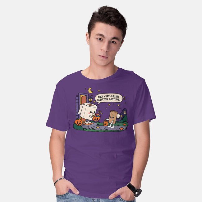 Bare Bones Halloween-Mens-Basic-Tee-benyamine12