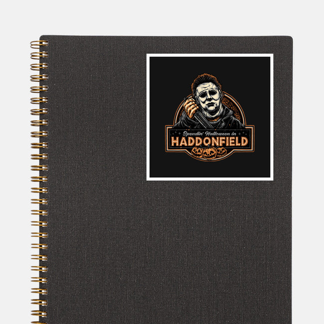 Halloween In Haddonfield-None-Glossy-Sticker-glitchygorilla