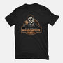 Halloween In Haddonfield-Womens-Basic-Tee-glitchygorilla