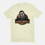 Halloween In Haddonfield-Mens-Basic-Tee-glitchygorilla