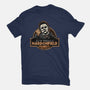 Halloween In Haddonfield-Mens-Basic-Tee-glitchygorilla