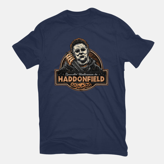 Halloween In Haddonfield-Mens-Premium-Tee-glitchygorilla