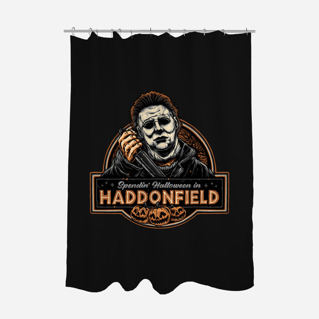 Halloween In Haddonfield-None-Polyester-Shower Curtain-glitchygorilla