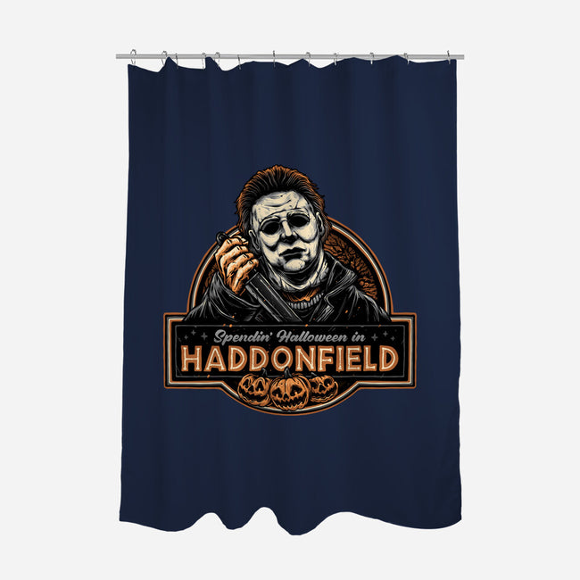 Halloween In Haddonfield-None-Polyester-Shower Curtain-glitchygorilla