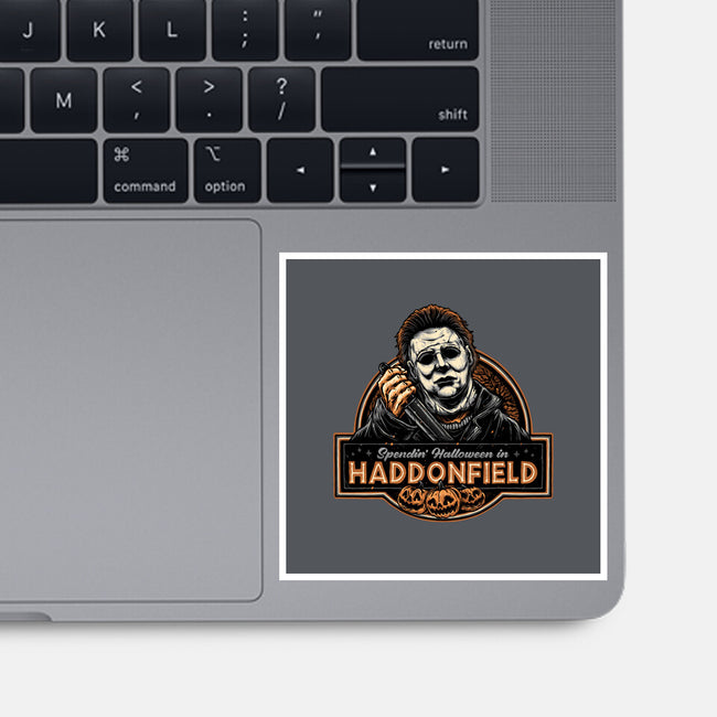 Halloween In Haddonfield-None-Glossy-Sticker-glitchygorilla