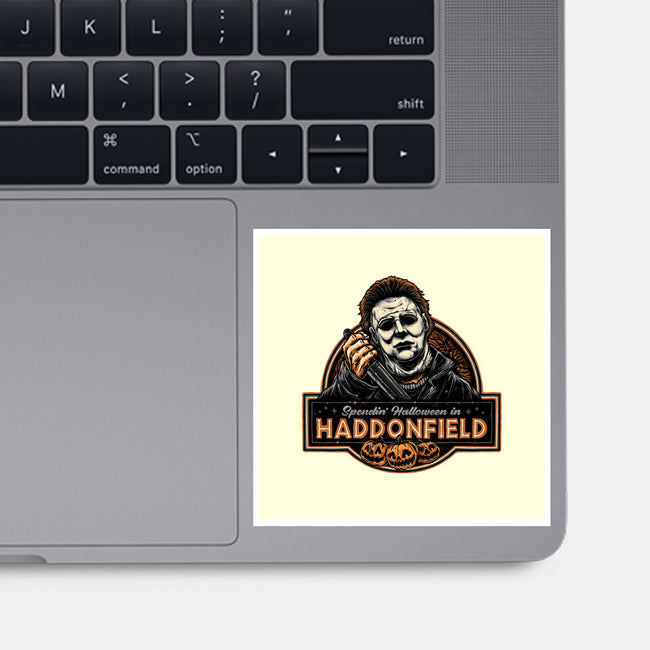 Halloween In Haddonfield-None-Glossy-Sticker-glitchygorilla