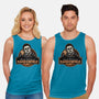 Halloween In Haddonfield-Unisex-Basic-Tank-glitchygorilla
