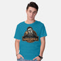 Halloween In Haddonfield-Mens-Basic-Tee-glitchygorilla