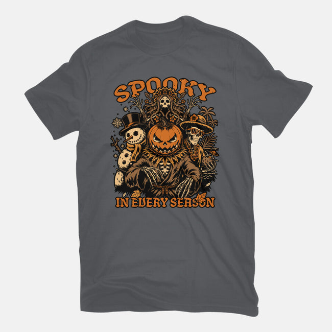 Halloween Spooky Every Season-Mens-Heavyweight-Tee-Studio Mootant