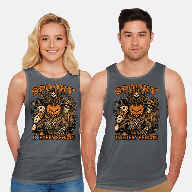Halloween Spooky Every Season-Unisex-Basic-Tank-Studio Mootant