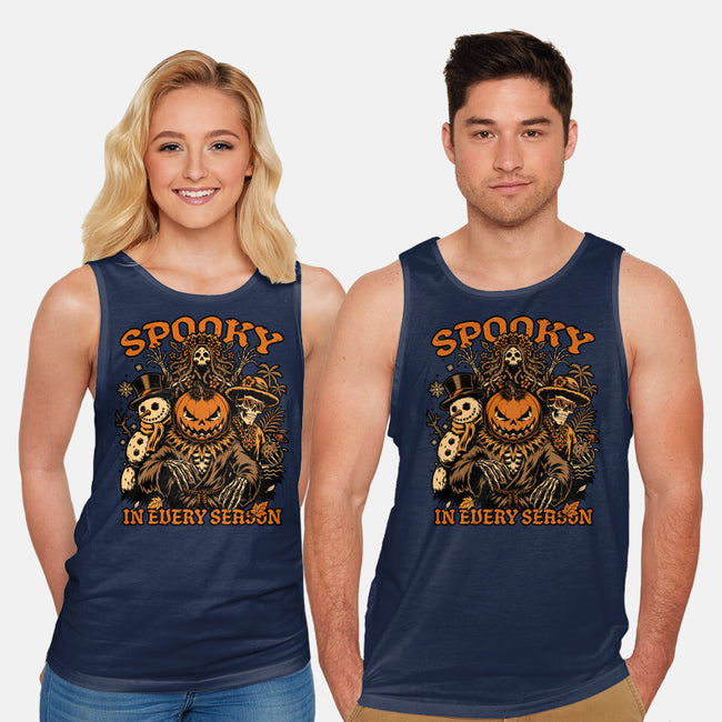 Halloween Spooky Every Season-Unisex-Basic-Tank-Studio Mootant