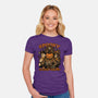Halloween Spooky Every Season-Womens-Fitted-Tee-Studio Mootant
