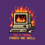 Pixel Email Fire Computer-None-Adjustable Tote-Bag-Studio Mootant