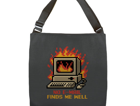 Pixel Email Fire Computer