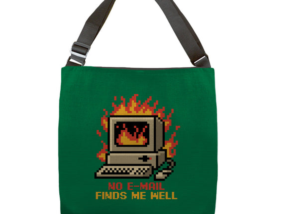 Pixel Email Fire Computer