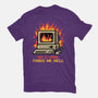 Pixel Email Fire Computer-Youth-Basic-Tee-Studio Mootant