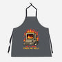 Pixel Email Fire Computer-Unisex-Kitchen-Apron-Studio Mootant