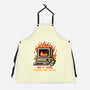 Pixel Email Fire Computer-Unisex-Kitchen-Apron-Studio Mootant