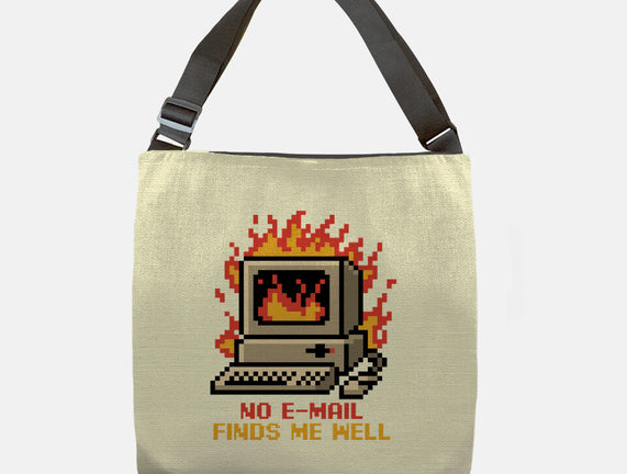 Pixel Email Fire Computer