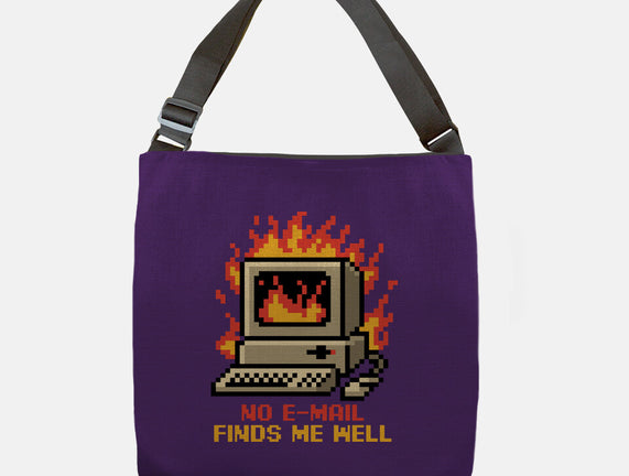 Pixel Email Fire Computer