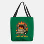 Pixel Email Fire Computer-None-Basic Tote-Bag-Studio Mootant