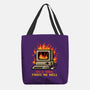 Pixel Email Fire Computer-None-Basic Tote-Bag-Studio Mootant