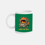 Pixel Email Fire Computer-None-Mug-Drinkware-Studio Mootant
