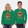 Pixel Email Fire Computer-Unisex-Crew Neck-Sweatshirt-Studio Mootant