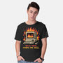Pixel Email Fire Computer-Mens-Basic-Tee-Studio Mootant