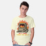 Pixel Email Fire Computer-Mens-Basic-Tee-Studio Mootant