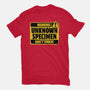 Element Of Unknown Science-Unisex-Basic-Tee-Studio Mootant