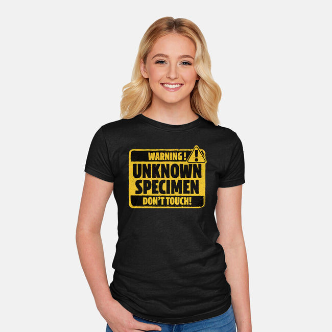 Element Of Unknown Science-Womens-Fitted-Tee-Studio Mootant