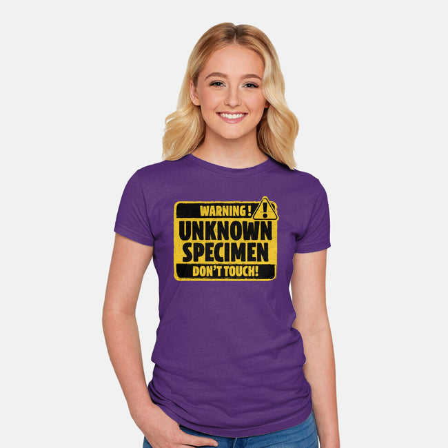 Element Of Unknown Science-Womens-Fitted-Tee-Studio Mootant