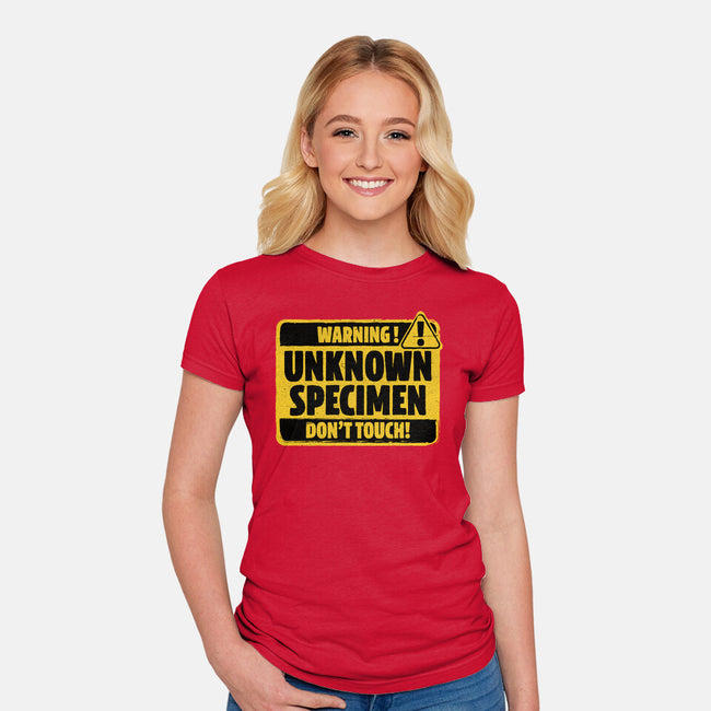 Element Of Unknown Science-Womens-Fitted-Tee-Studio Mootant