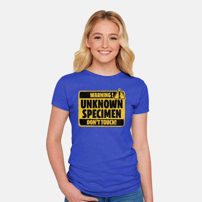 Element Of Unknown Science-Womens-Fitted-Tee-Studio Mootant