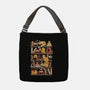 Kawaii Duck Library-None-Adjustable Tote-Bag-tobefonseca