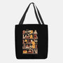 Kawaii Duck Library-None-Basic Tote-Bag-tobefonseca