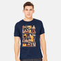 Kawaii Duck Library-Mens-Heavyweight-Tee-tobefonseca