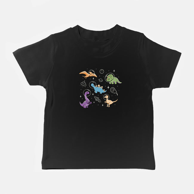 Dinostellar Space Dinosaurs-Baby-Basic-Tee-tobefonseca