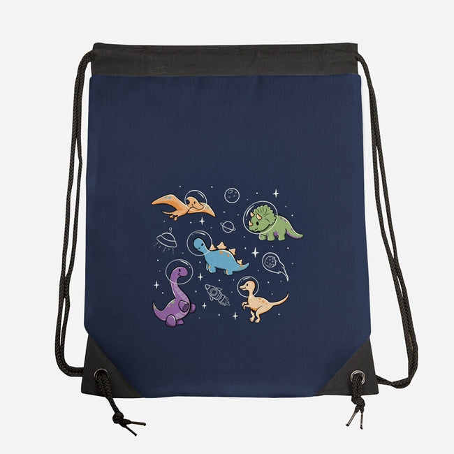 Dinostellar Space Dinosaurs-None-Drawstring-Bag-tobefonseca